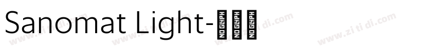 Sanomat Light字体转换 Sanomat Light字体转换